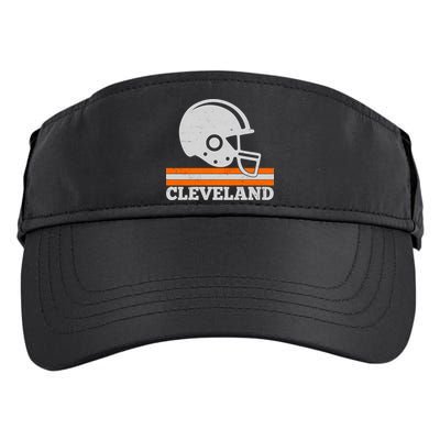 Vintage Cleveland Football Helmet Logo Adult Drive Performance Visor