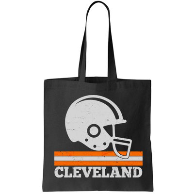 Vintage Cleveland Football Helmet Logo Bag