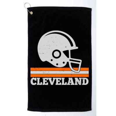 Vintage Cleveland Football Helmet Logo Golf Towel