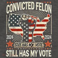 Voting Convicted Felon Still My Vote Vector Backpack