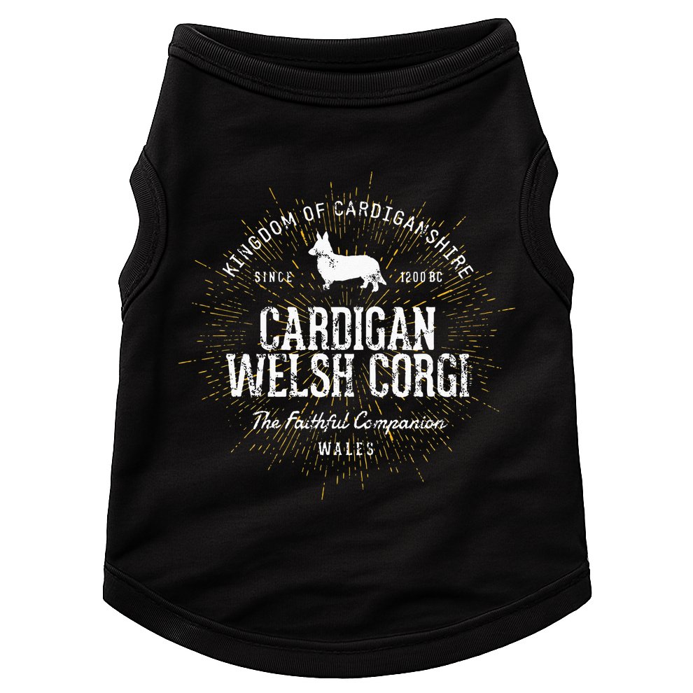 Vintage Cardigan for Dog Lovers Cardigan Welsh Corgi Doggie Tank