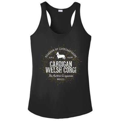 Vintage Cardigan for Dog Lovers Cardigan Welsh Corgi Ladies PosiCharge Competitor Racerback Tank