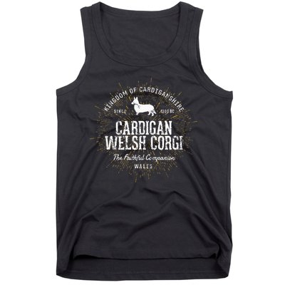 Vintage Cardigan for Dog Lovers Cardigan Welsh Corgi Tank Top