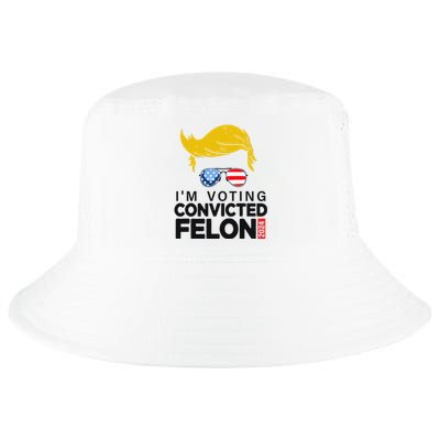 Voting Convicted Felon 2024 Graphic Cool Comfort Performance Bucket Hat