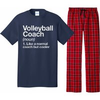 Volleyball Coach Funny Sports Definition Trainer Instructor Pajama Set