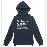 Volleyball Coach Funny Sports Definition Trainer Instructor Urban Pullover Hoodie