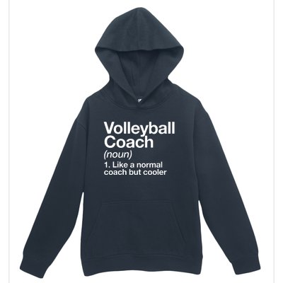 Volleyball Coach Funny Sports Definition Trainer Instructor Urban Pullover Hoodie