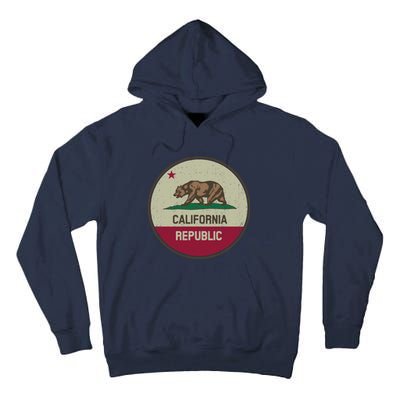 Vintage California Flag Tall Hoodie