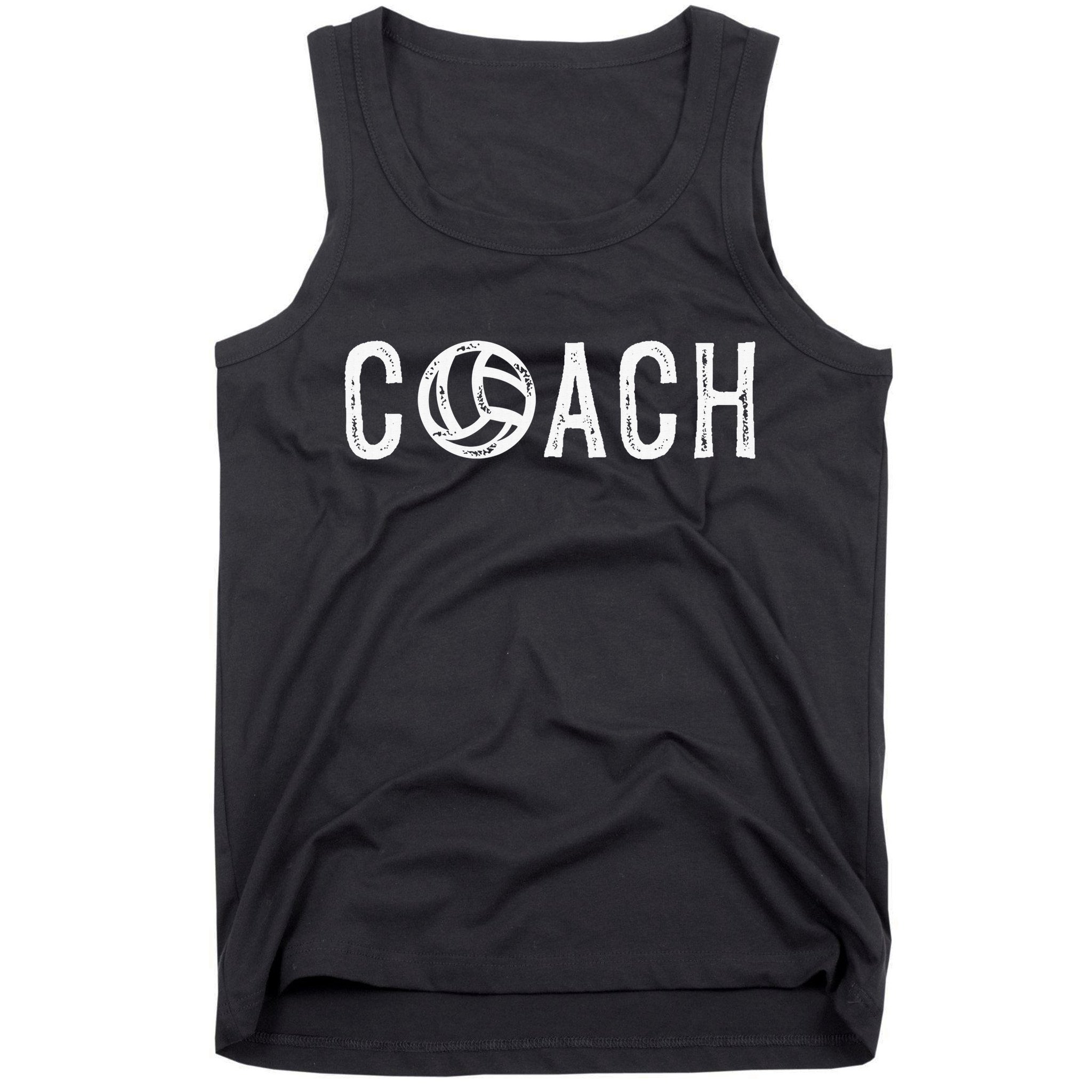 Volleyball Coach Funny Sports Definition Trainer Instructor Tank Top