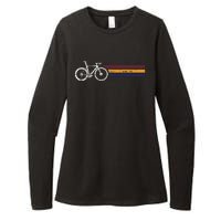 Vintage Cycling Funny Classic Bicycle Bicycling Lover Outfit Womens CVC Long Sleeve Shirt