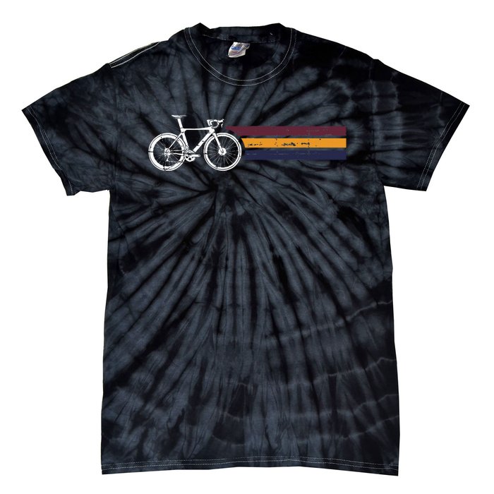 Vintage Cycling Funny Classic Bicycle Bicycling Lover Outfit Tie-Dye T-Shirt