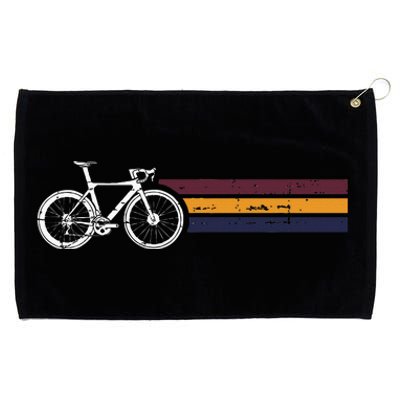 Vintage Cycling Funny Classic Bicycle Bicycling Lover Outfit Grommeted Golf Towel