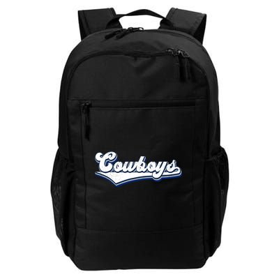 Vintages Cowboys Football Logo Backpack