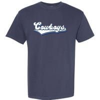 Vintages Cowboys Football Logo Garment-Dyed Heavyweight T-Shirt