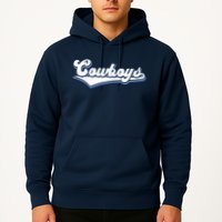 Vintages Cowboys Football Logo Hoodie