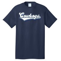 Vintages Cowboys Football Logo Tall T-Shirt