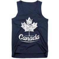 Vintage Canada Flag Canadian Flag Maple Leaf Tank Top