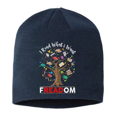 Vintage Censorship Freedom Reading Nerd I Read Banned Books Sustainable Beanie