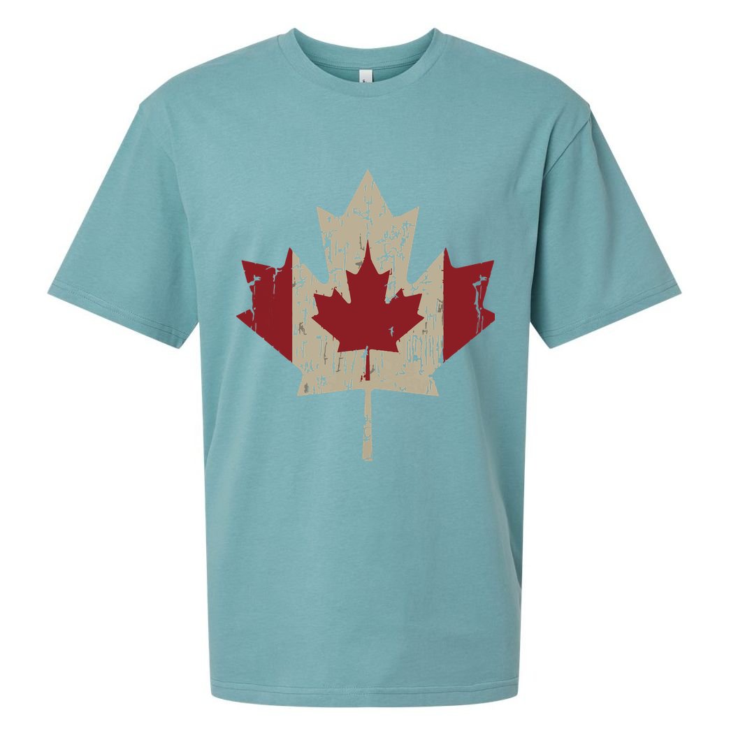 Vintage Canada Flag Shirts Maple Leaf Canadian Pride Sueded Cloud Jersey T-Shirt