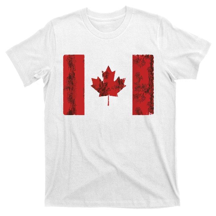 Vintage Canadian Flag CA Canada Souvenir Gift T-Shirt