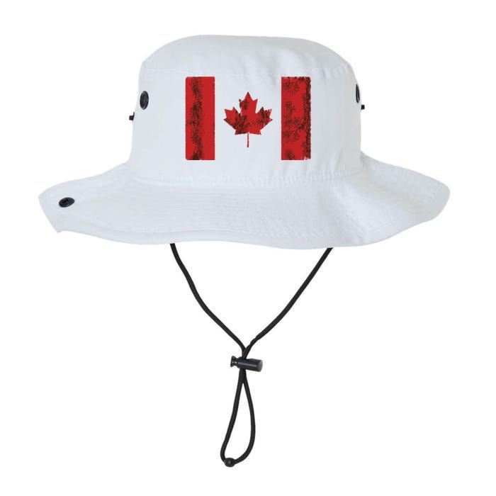 Vintage Canadian Flag CA Canada Souvenir Gift Legacy Cool Fit Booney Bucket Hat