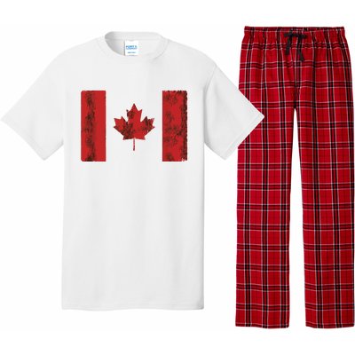 Vintage Canadian Flag CA Canada Souvenir Gift Pajama Set