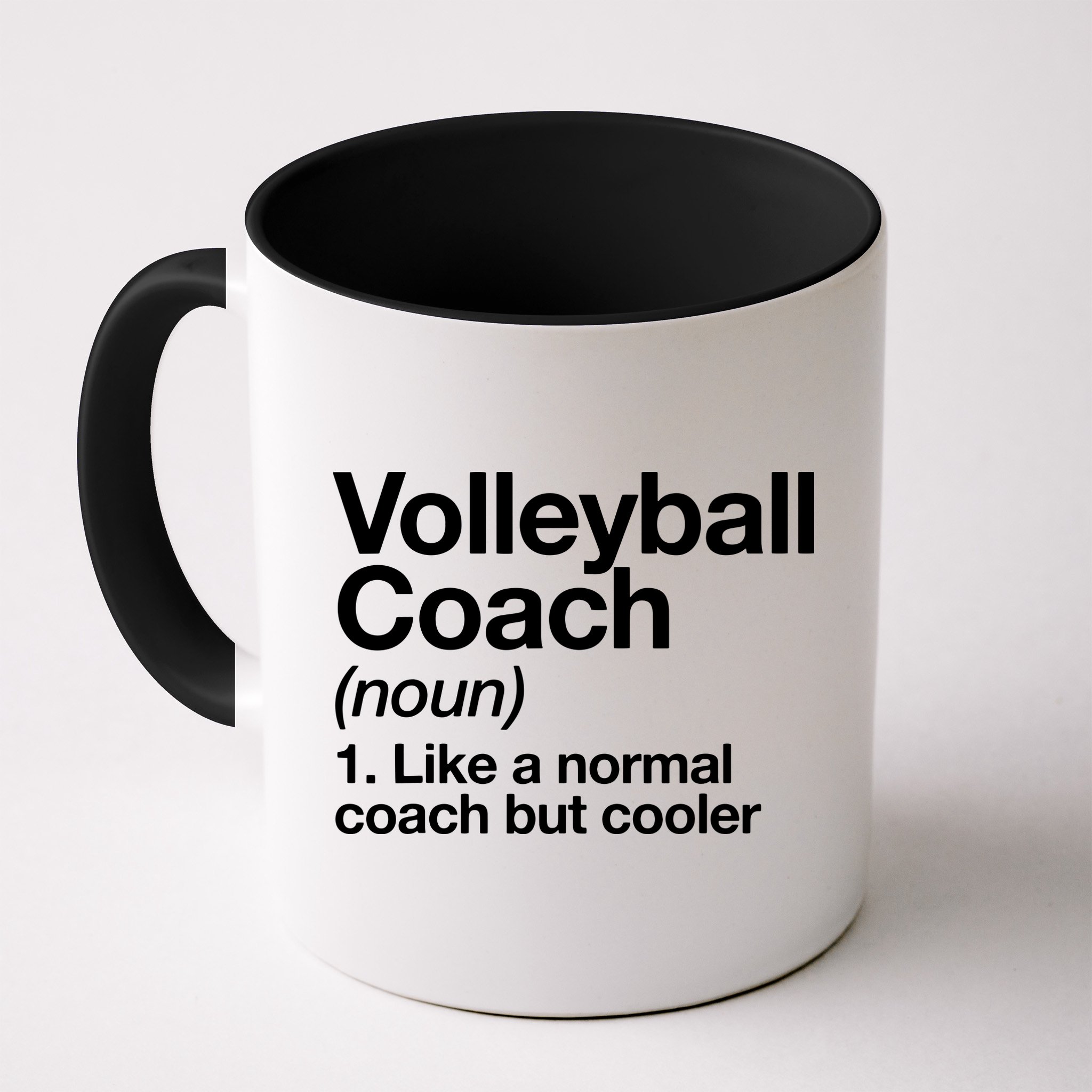 Volleyball Coach Funny Sports Definition Trainer Instructor Mug