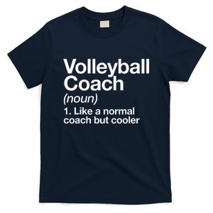 Volleyball Coach Funny Sports Definition Trainer Instructor T-Shirt