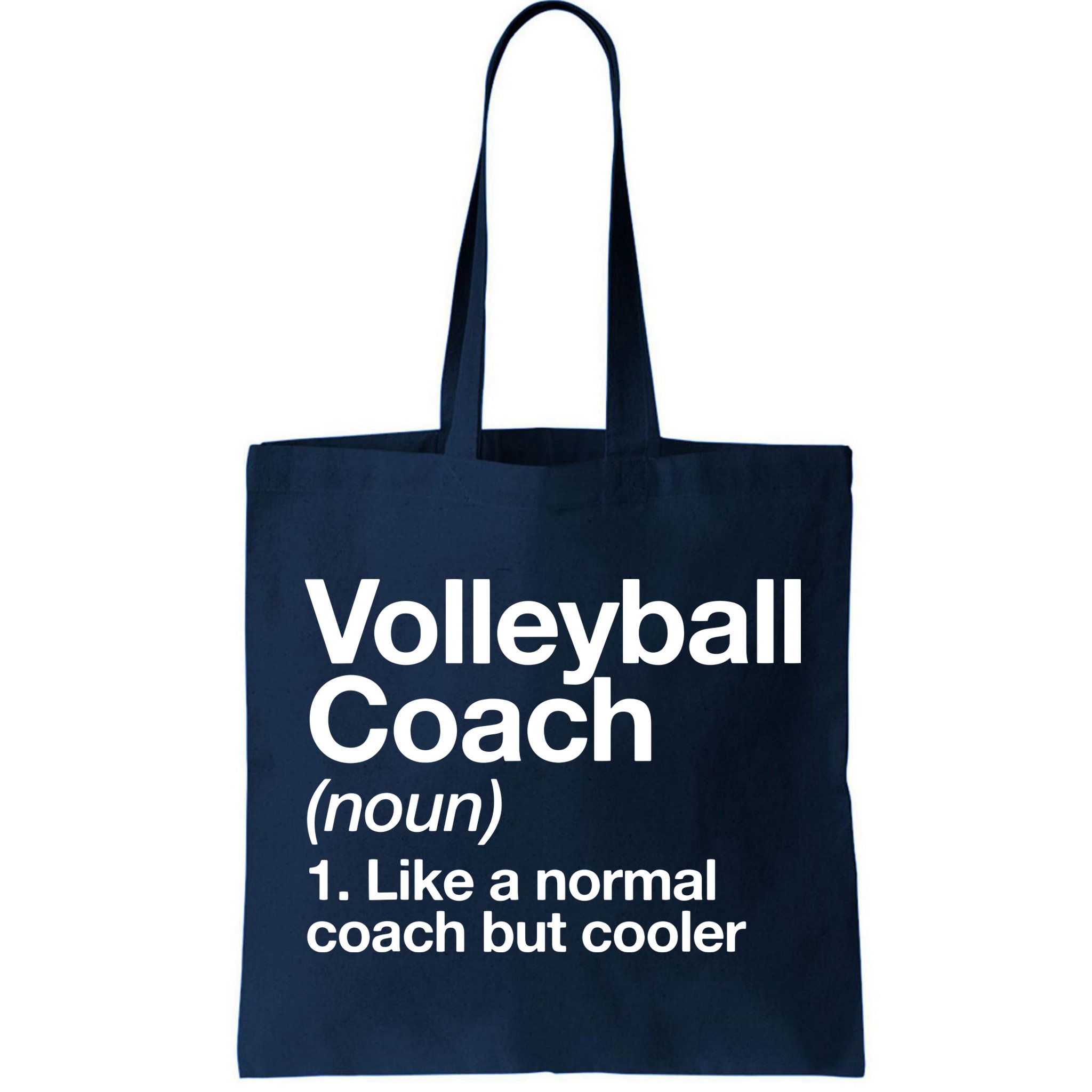 Volleyball Coach Funny Sports Definition Trainer Instructor Bag