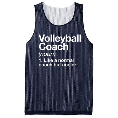 Volleyball Coach Funny Sports Definition Trainer Instructor Mesh Reversible Basketball Jersey Tank