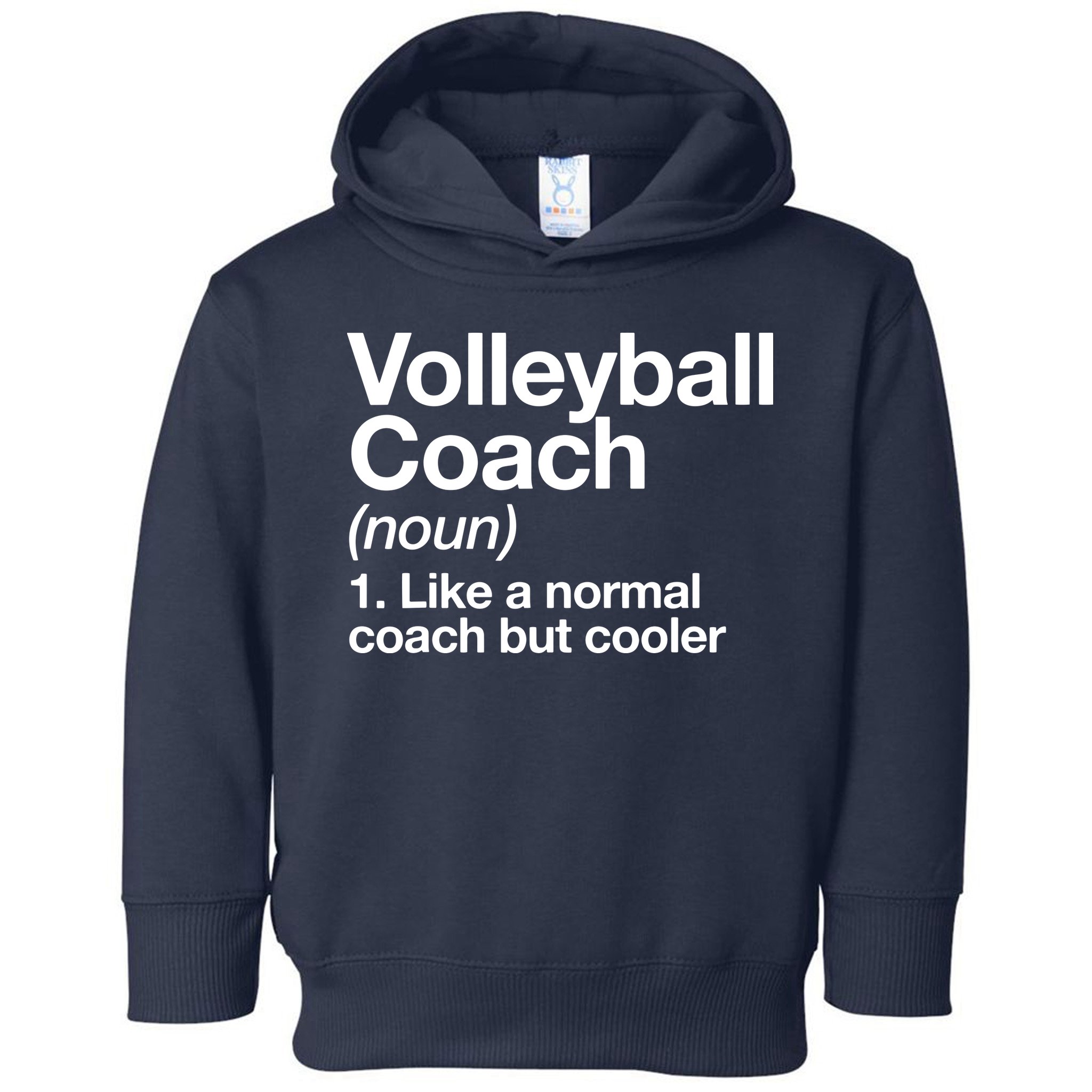 Volleyball Coach Funny Sports Definition Trainer Instructor Toddler Hoodie