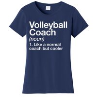 Volleyball Coach Funny Sports Definition Trainer Instructor Women's T-Shirt