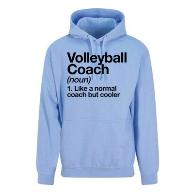 Volleyball Coach Funny Sports Definition Trainer Instructor Unisex Surf Hoodie