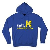 Vote Convicted Felon Usa 2024 Election Graffiti Tall Hoodie