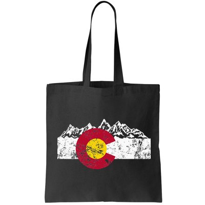 Vintage Colorado Flag Retro Mountain Souvenir Men Women Bag