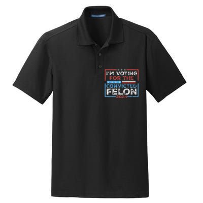 Voting Convicted Felon 2024 Election Dry Zone Grid Polo