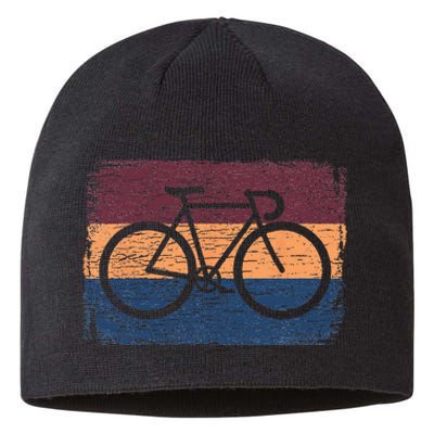 Vintage Cycling Funny Classic Bicycle Bicycling Lover Outfit Sustainable Beanie