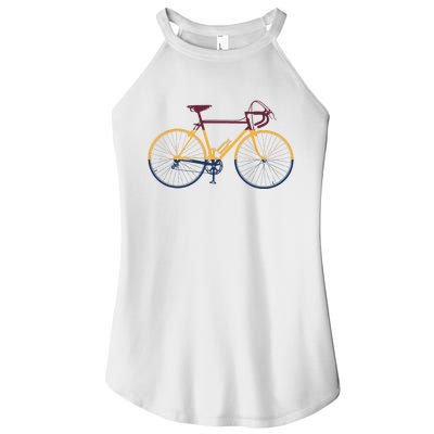 Vintage Cycling Funny Classic Bicycle Bicycling Lover Outfit Women’s Perfect Tri Rocker Tank