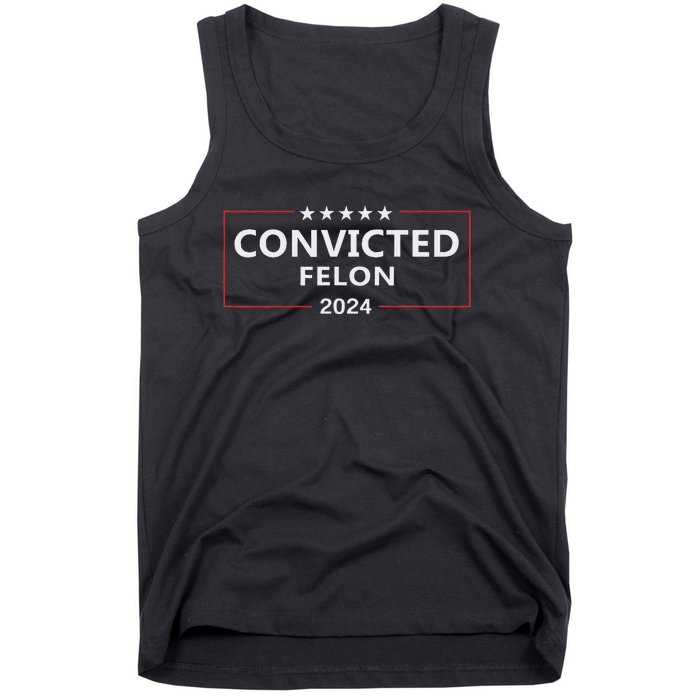 Voted Convicted Felon 2024 Pro Trump Tank Top