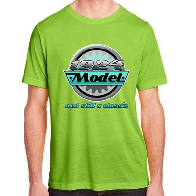 Vintage Car Gear 1924 Model And Still A Classic 100th Birthday Adult ChromaSoft Performance T-Shirt