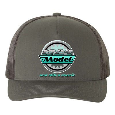 Vintage Car Gear 1924 Model And Still A Classic 100th Birthday Yupoong Adult 5-Panel Trucker Hat