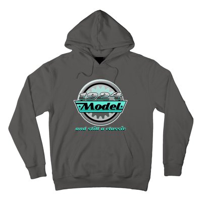 Vintage Car Gear 1924 Model And Still A Classic 100th Birthday Hoodie