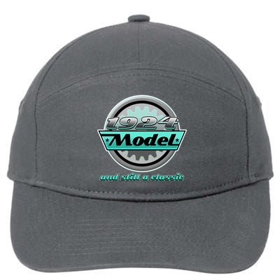 Vintage Car Gear 1924 Model And Still A Classic 100th Birthday 7-Panel Snapback Hat