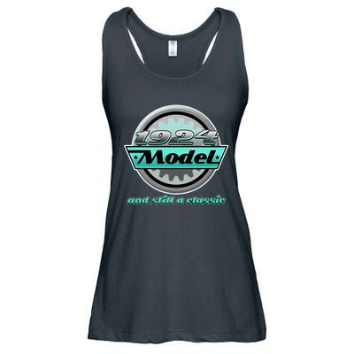 Vintage Car Gear 1924 Model And Still A Classic 100th Birthday Ladies Essential Flowy Tank