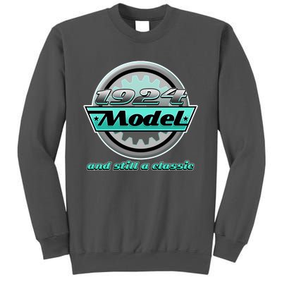 Vintage Car Gear 1924 Model And Still A Classic 100th Birthday Tall Sweatshirt