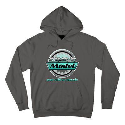 Vintage Car Gear 1924 Model And Still A Classic 100th Birthday Tall Hoodie