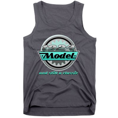 Vintage Car Gear 1924 Model And Still A Classic 100th Birthday Tank Top