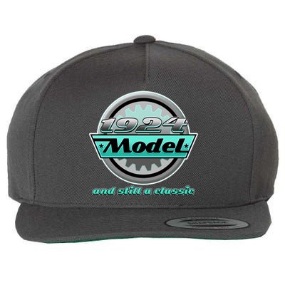 Vintage Car Gear 1924 Model And Still A Classic 100th Birthday Wool Snapback Cap