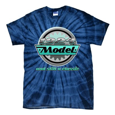 Vintage Car Gear 1924 Model And Still A Classic 100th Birthday Tie-Dye T-Shirt