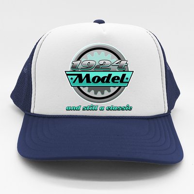 Vintage Car Gear 1924 Model And Still A Classic 100th Birthday Trucker Hat